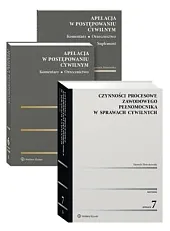 PAKIET: Apelacja w postępowaniu cywilnym. Komentarz., Henryk Pietrzkowski